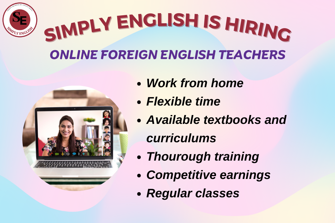 ONLINE PART-TIME FOREIGN ENGLISH TEACHERS